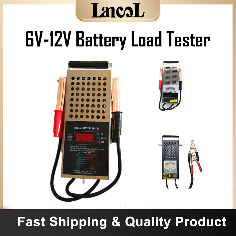 Battery Load Tester - LANCOL BT-05 Motorcycle Car Battery Tester