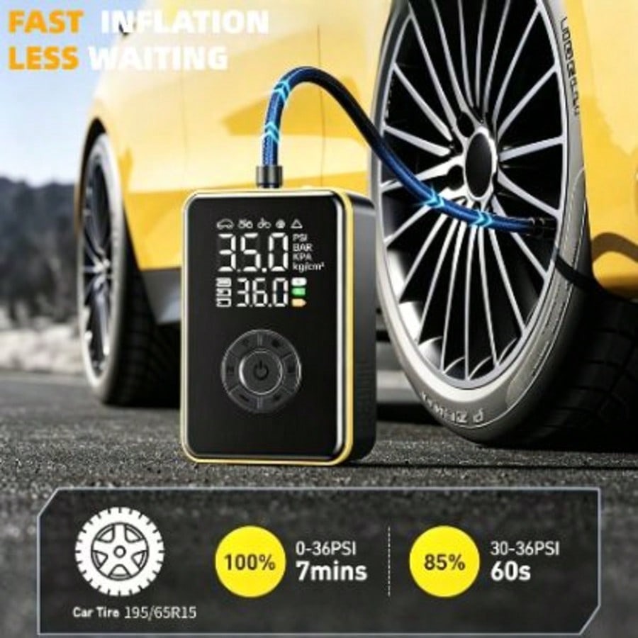 Tire Inflator Portable Air Com - Air Compressor recension och pris