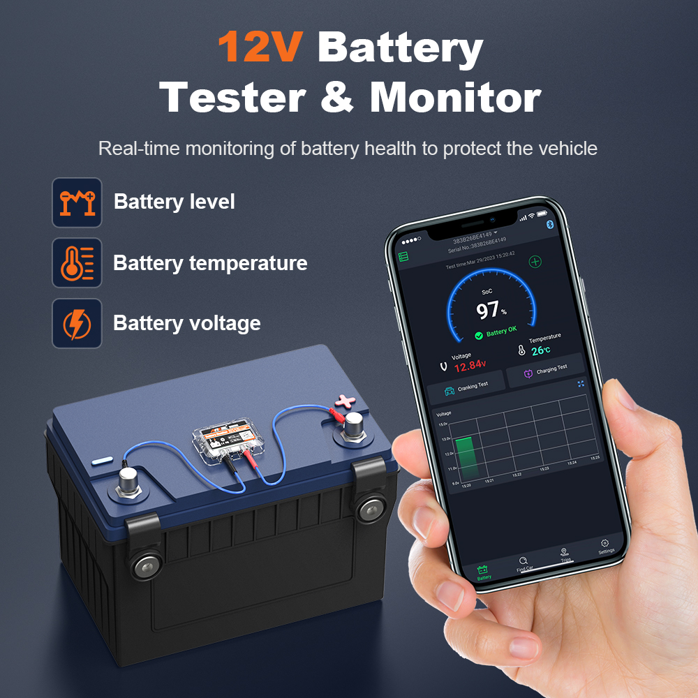 ANCEL BM200 12V Car Battery Mo - Battery Load Tester recension och pris