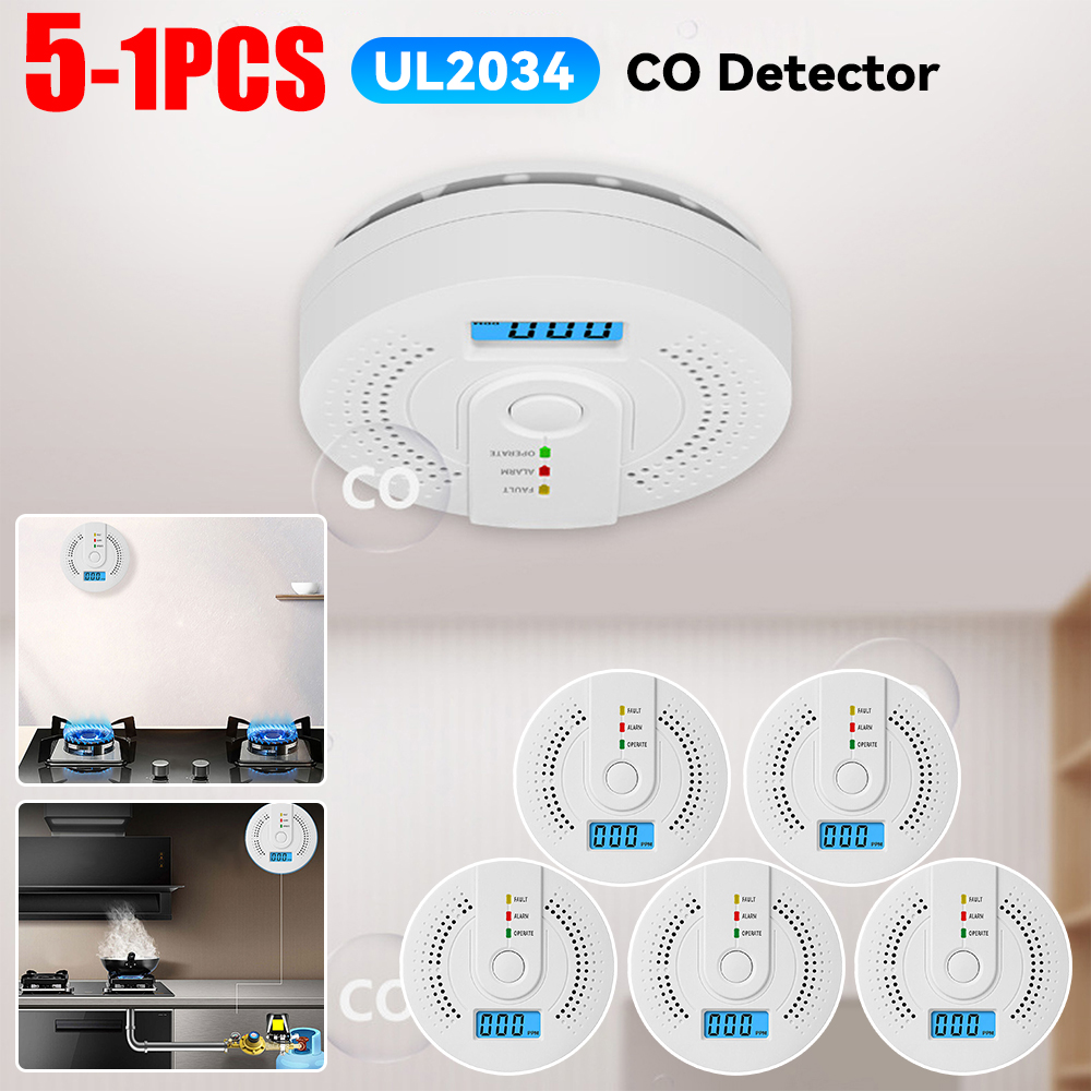 Digital Carbon Monoxide Detect - Smoke Leak Detector recension och pris