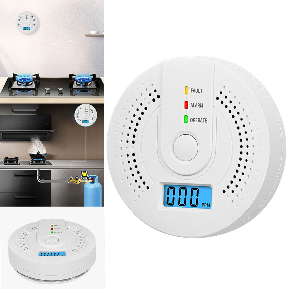 Carbon Monoxide Detector CO Ga - Smoke Leak Detector recension och pris