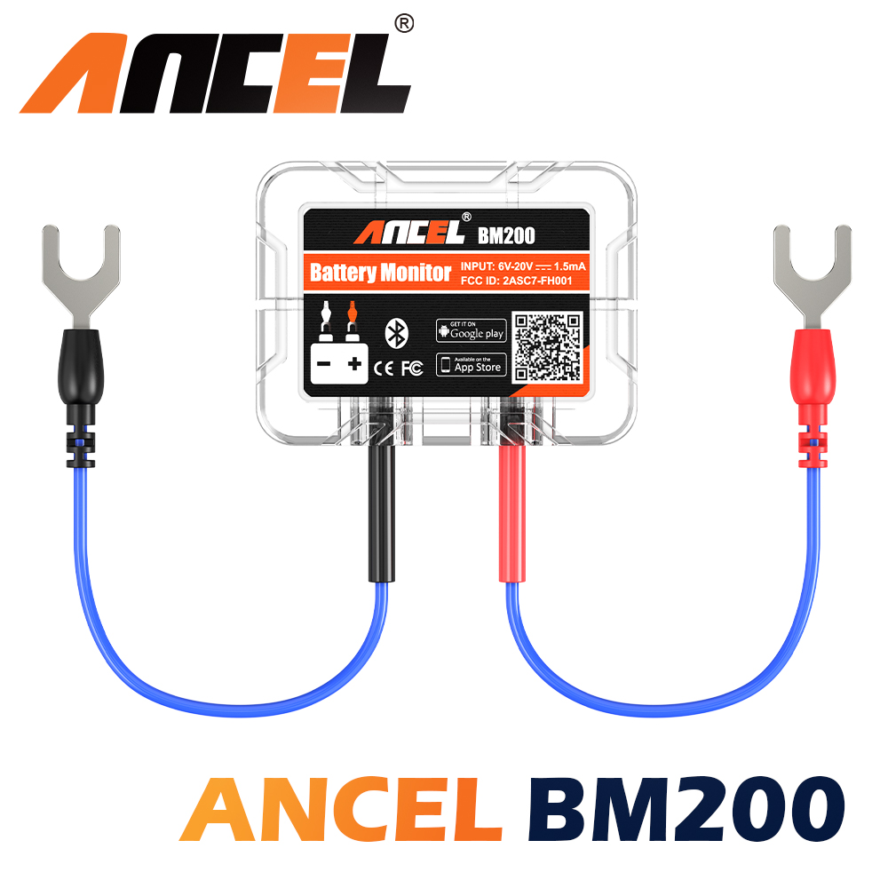 ANCEL BM200 Wireless Bluetooth - Battery Load Tester recension och pris