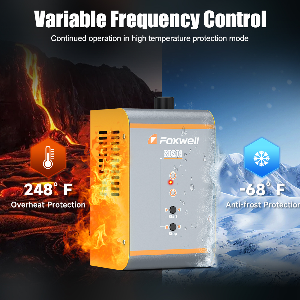FOXWELL SD201 12V Car Smoke Le - Smoke Leak Detector recension och pris