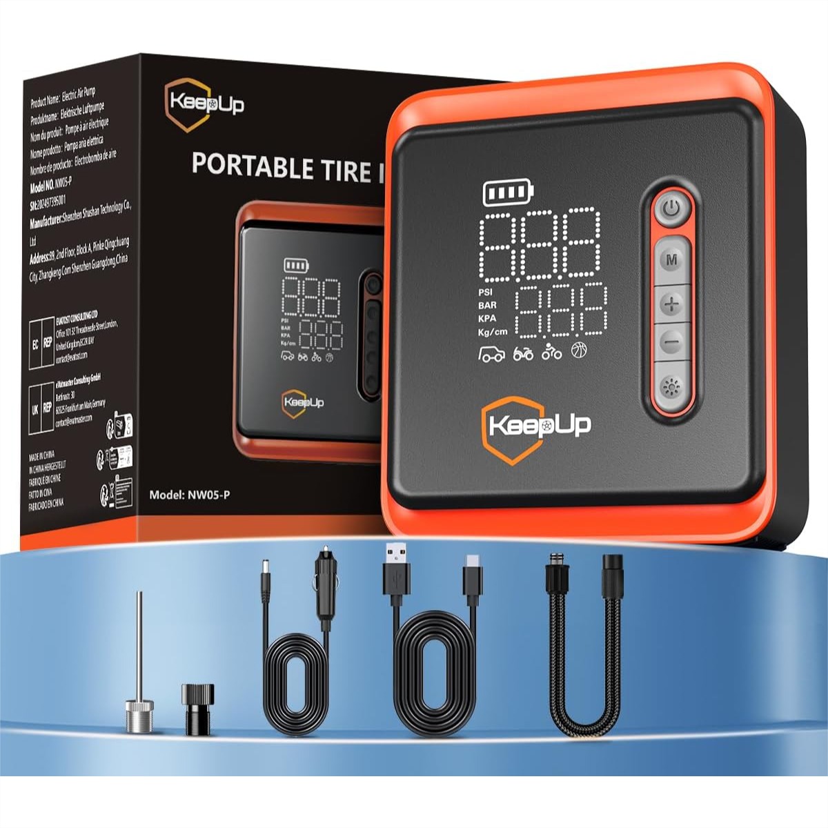 Tire Inflator Portable Air Com - Air Compressor recension och pris