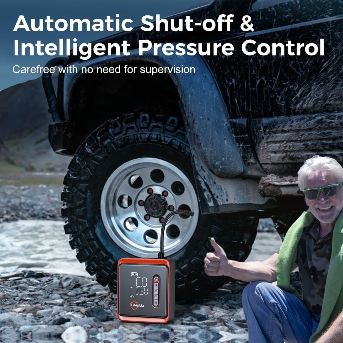 Tire Inflator Portable Air Com - Air Compressor recension och pris
