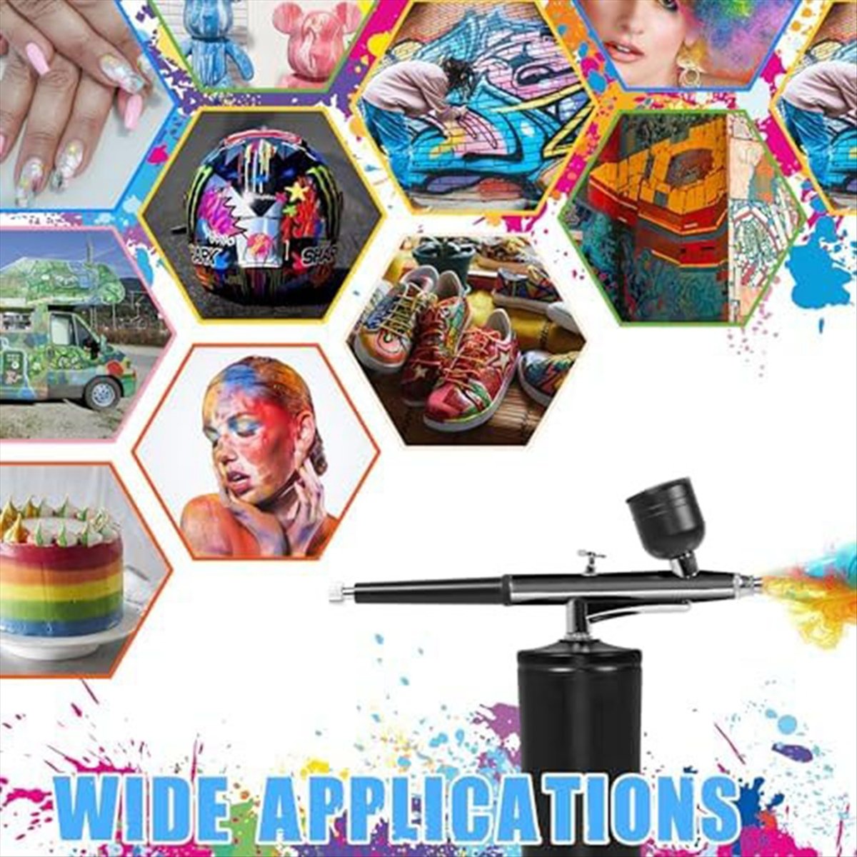 AirBrush Kit with Air Compress - Air Compressor recension och pris
