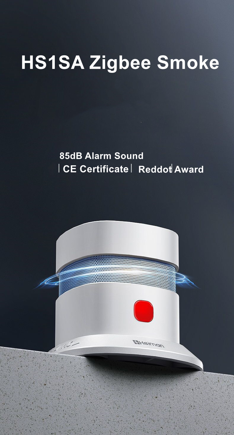 Tuya Smart Zigbee Smoke Detect - Smoke Leak Detector recension och pris
