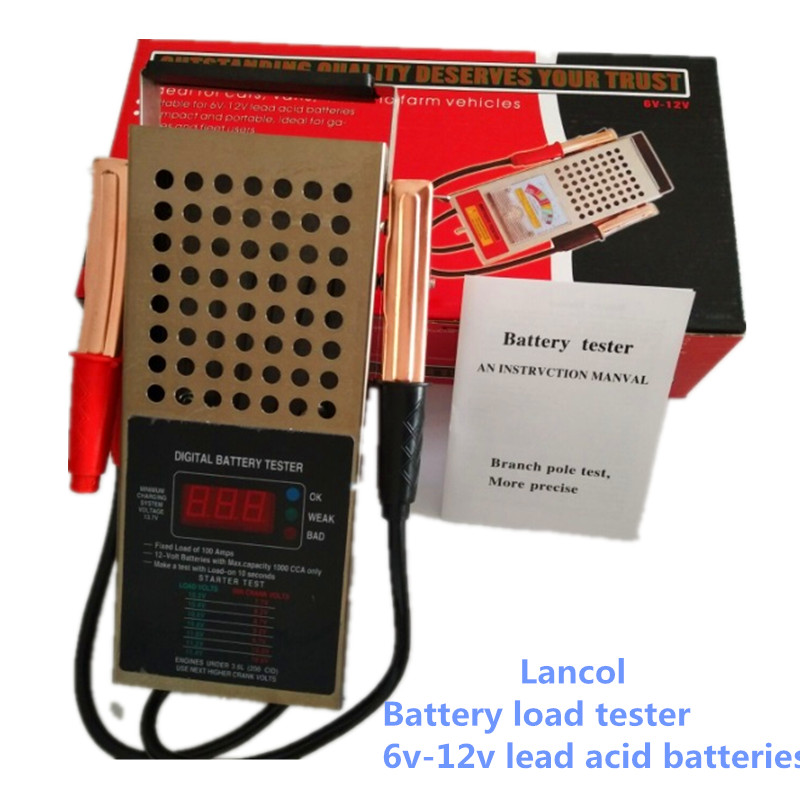LANCOL BT-05  Motorcycle Car B - Battery Load Tester recension och pris