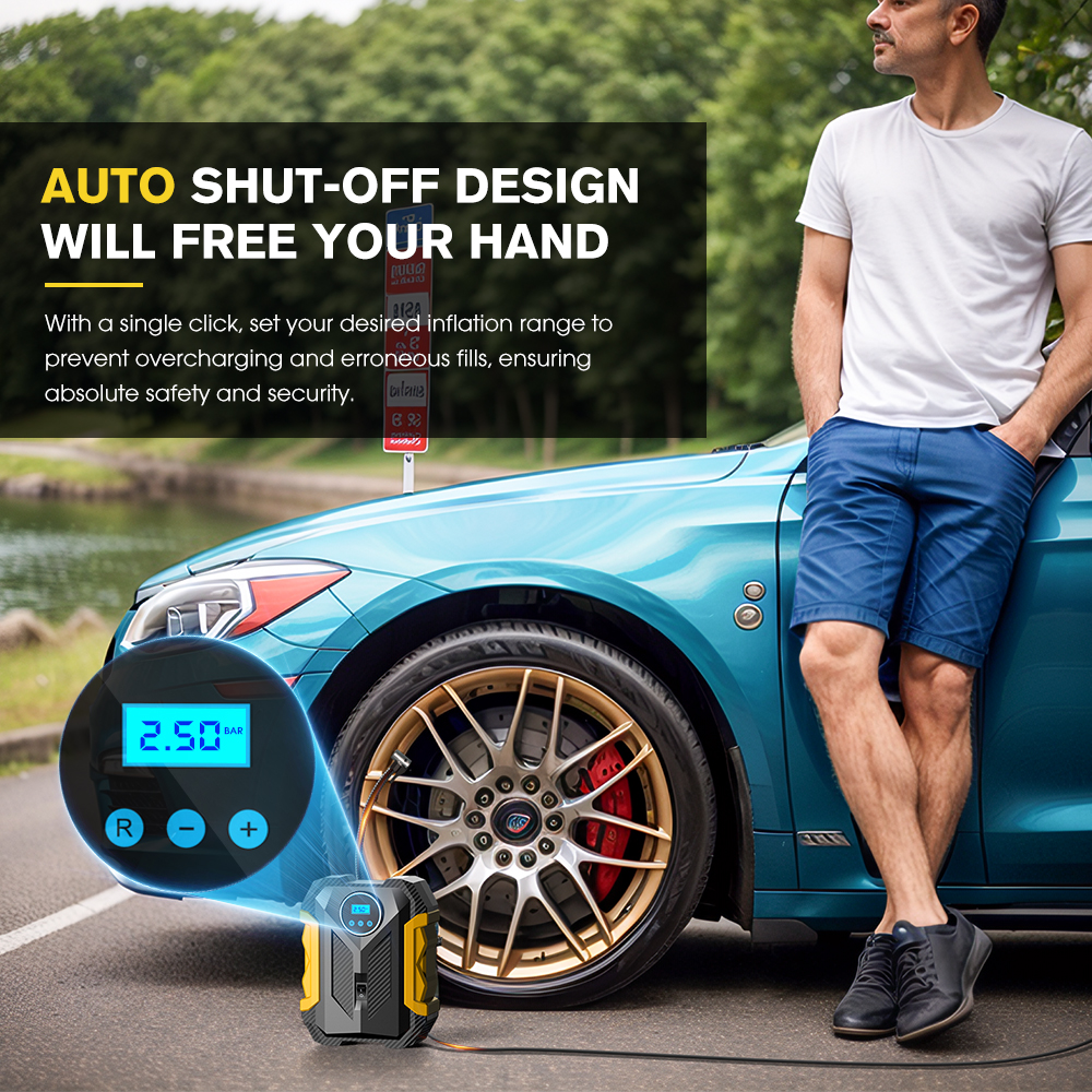 Carsun Multifunctional Inflati - Air Compressor recension och pris