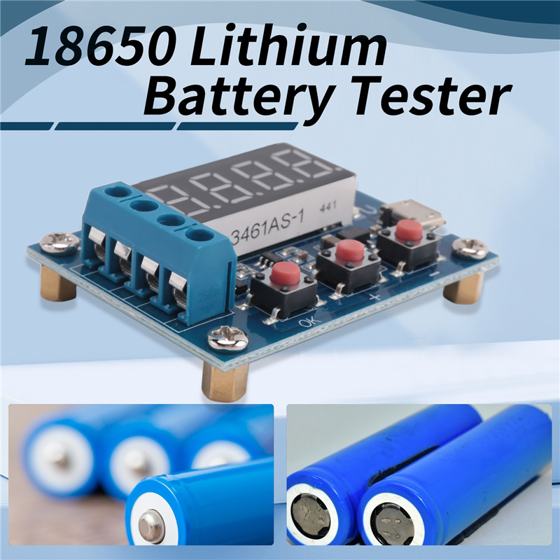L72A-1 Piece ZB2L3 Blue 18650  - Battery Load Tester recension och pris