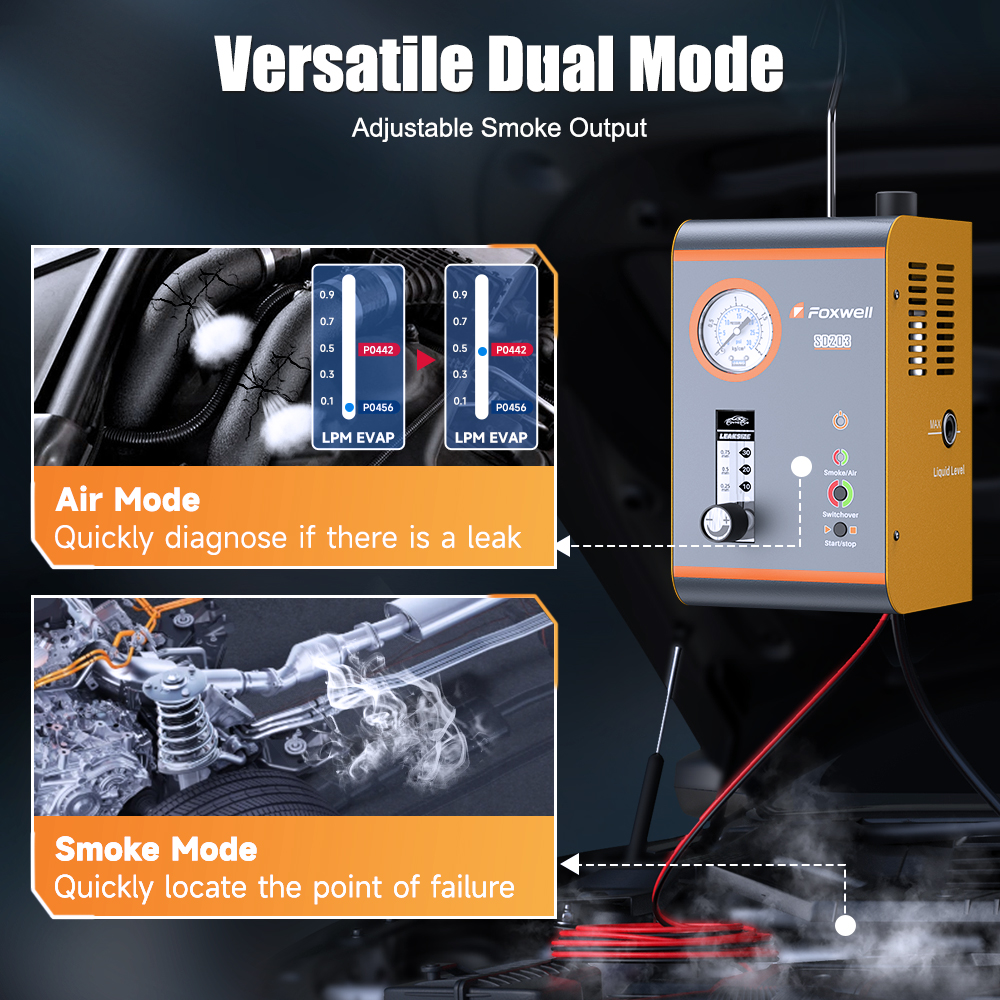 12V Automotive Smoke Machine F - Smoke Leak Detector recension och pris