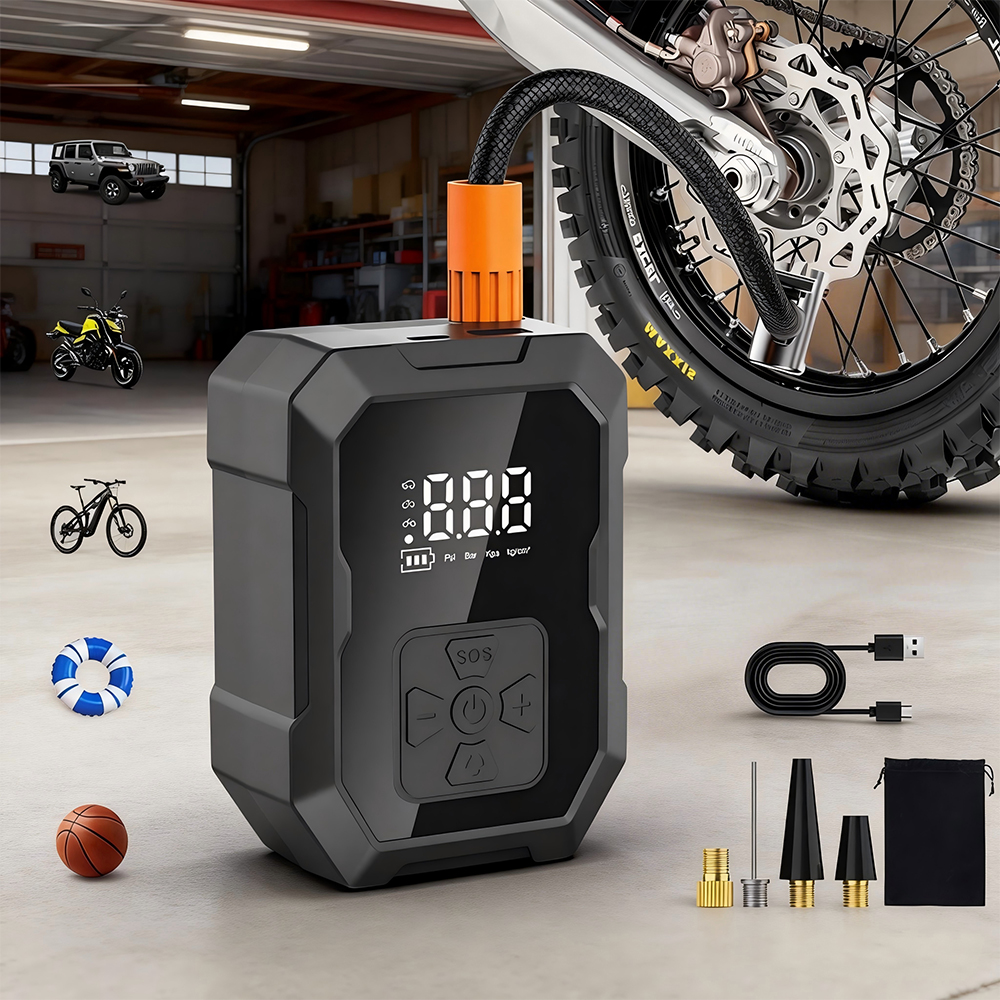 YIJU Mini Air Pump Tire Inflat - Air Compressor recension och pris
