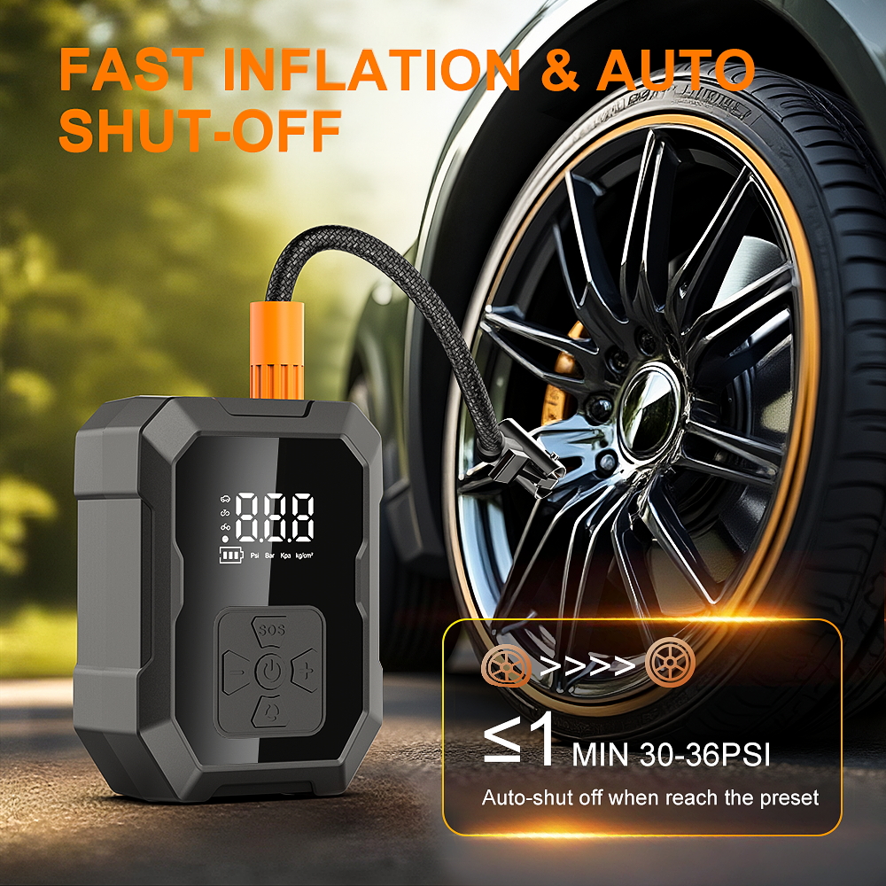 YIJU Mini Air Pump Tire Inflat - Air Compressor recension och pris